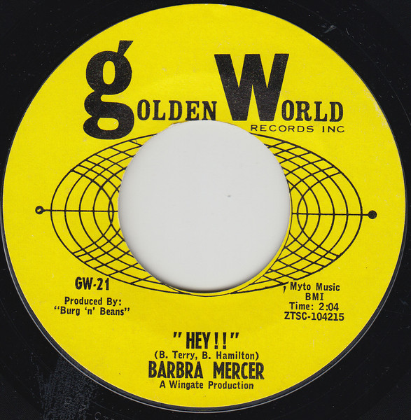 Barbara Mercer - "Hey!!" | Golden World (GW-21)