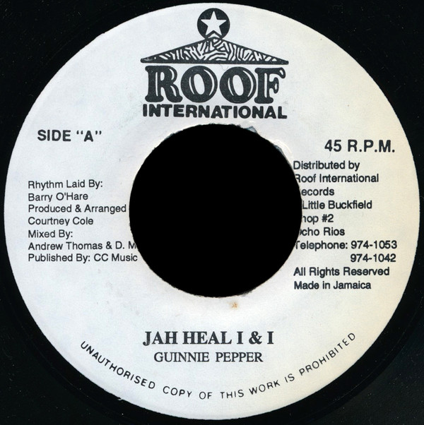 Guinnie Pepper - Jah Heal I & I | Roof International (none)