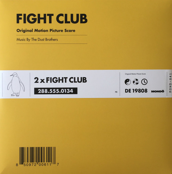 The Dust Brothers - Fight Club (Original Motion Picture Score) | Mondo (MOND-041) - main