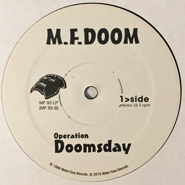MF Doom - Operation: Doomsday | Metal Face Records (MF 93 LP) - 4