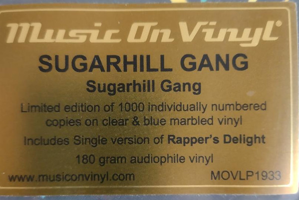 Sugarhill Gang - Sugarhill Gang | Music On Vinyl (MOVLP1933) - 3