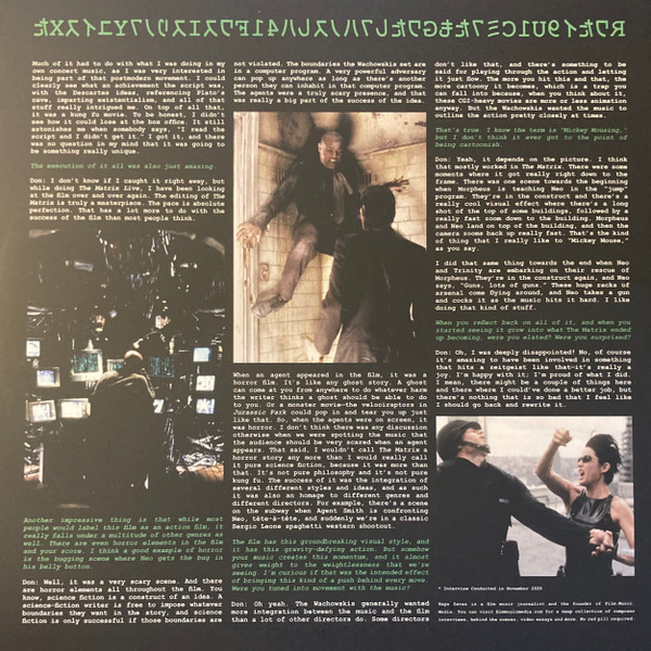 Don Davis - The Matrix (The Complete Edition) | Varèse Sarabande (VSD00470) - 3