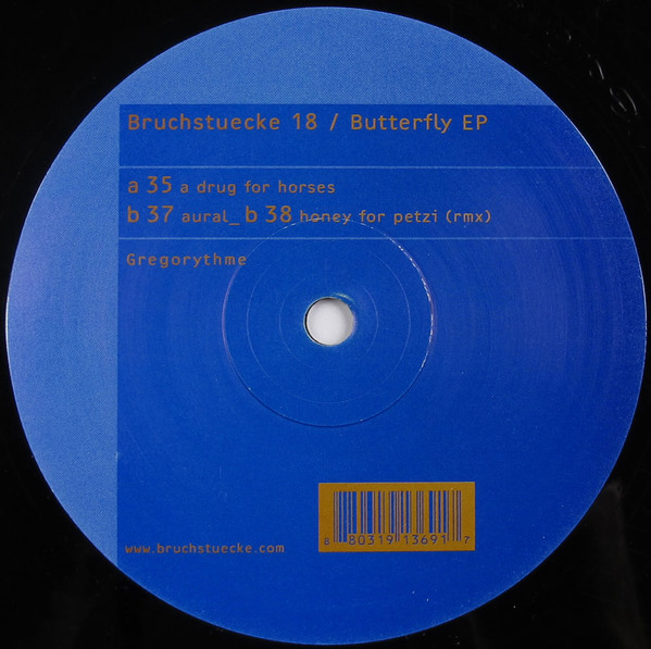 Gregorythme - Butterfly EP | Bruchstuecke (Bruchstuecke 18) - 2