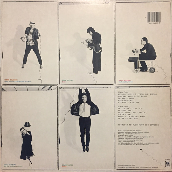Squeeze - Argybargy | A&M Records (SP-4802) - 2