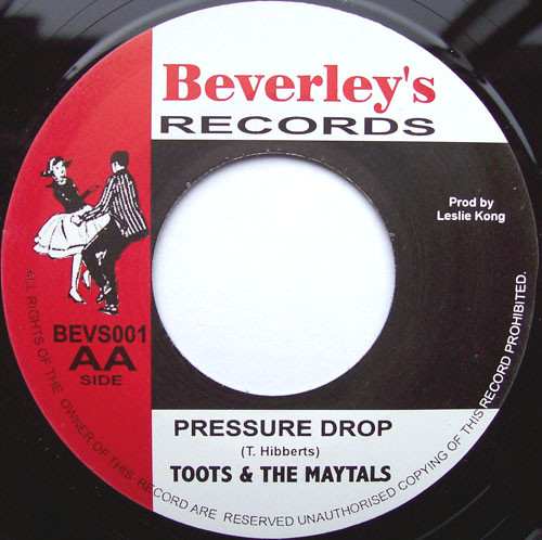 Toots & The Maytals - 54 - 46 / Pressure Drop | Beverley's Records (BEVS001) - 2