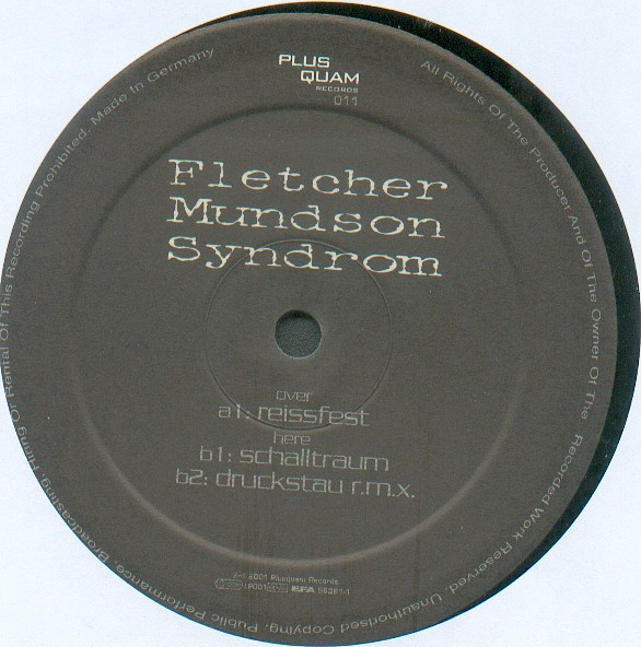 Fletcher Mundson Syndrom - Clubkraft | Plusquam Records (PLUSQUAM011LP001) - 4