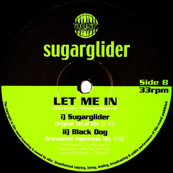 Sugarglider - Let Me In | ADSR Records (ADSR12002) - 3 Sugarglider - Let Me In | ADSR Records (ADSR12002) - 3