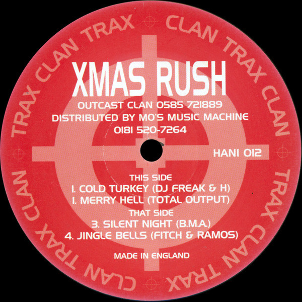 Various - Xmas Rush | Outcast Clan (HANI 012)