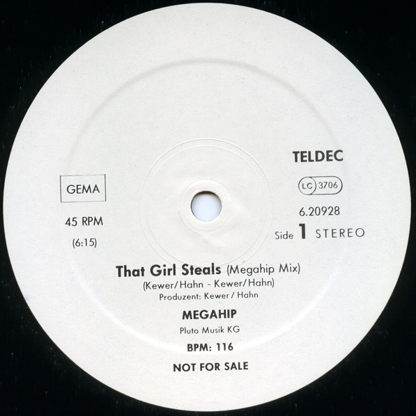 Megahip - That Girl Steals (Megahip Mix) | TELDEC (6.20928)