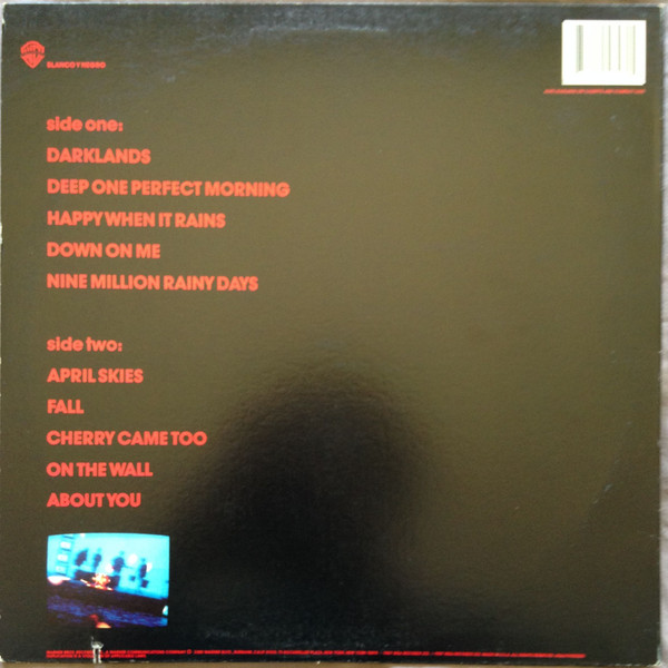 The Jesus And Mary Chain - Darklands | Warner Bros. Records (9 25656-1) - 2