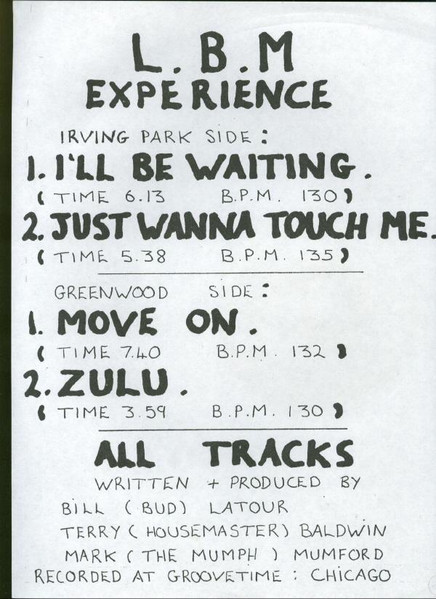 The LBM Experience - Well Swung E.P. | Not On Label (MUMPH 3) - 3