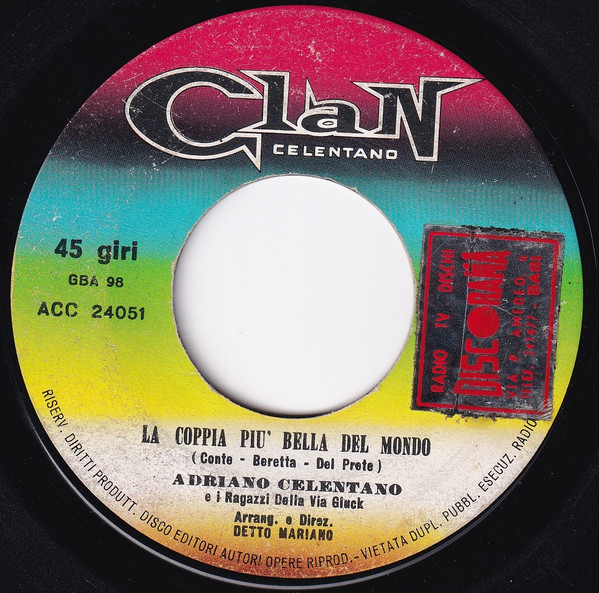 Adriano Celentano - La Coppia Più Bella Del Mondo | Clan Celentano (ACC 24051) - 4 Adriano Celentano - La Coppia Più Bella Del Mondo | Clan Celentano (ACC 24051) - 4