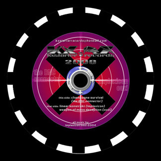 The BNC Connector / Implexicon / oozi - Champagne Survival | KXstarter Records (KX 2008) - 2