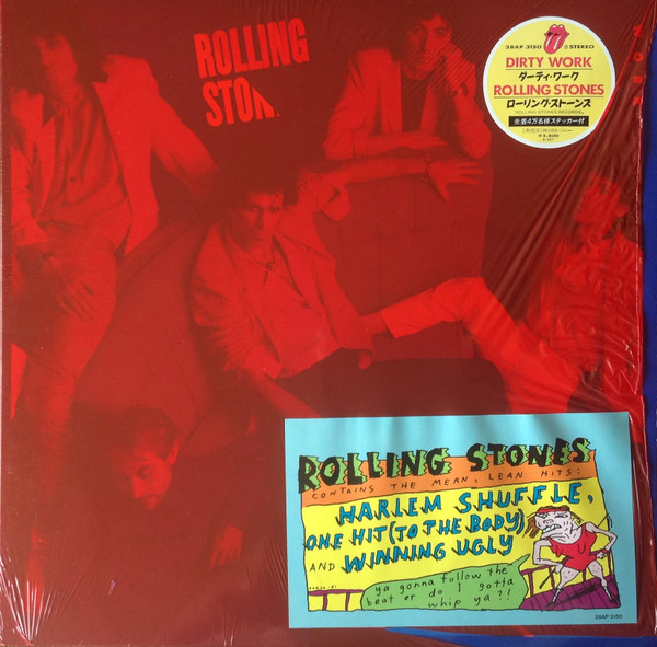 The Rolling Stones - Dirty Work | Rolling Stones Records (28AP 3150)