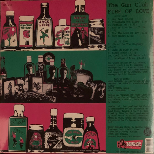 The Gun Club - Fire Of Love | Munster Records (MR 256) - 2