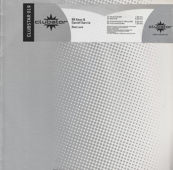 88 Keys & Daniel Garcia - Real Love | Clubstar (CLUBSTAR 019)