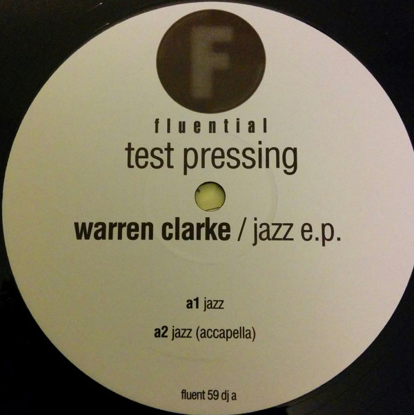 Warren Clarke - Jazz E.P. | Fluential (fluent 59 dj)