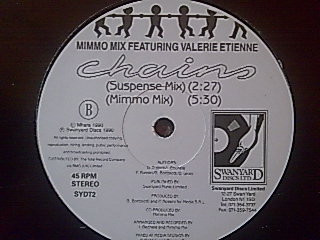 Mimmo Mix Featuring Valerie Etienne - Chains | Swanyard Discs Ltd. (SYDT2) - 4