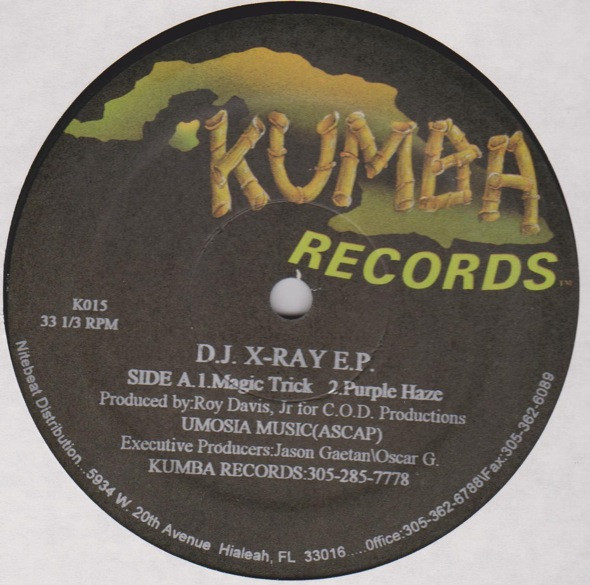 D.J. X-Ray - D.J. X-Ray E.P. | Kumba Records (K015) - 2