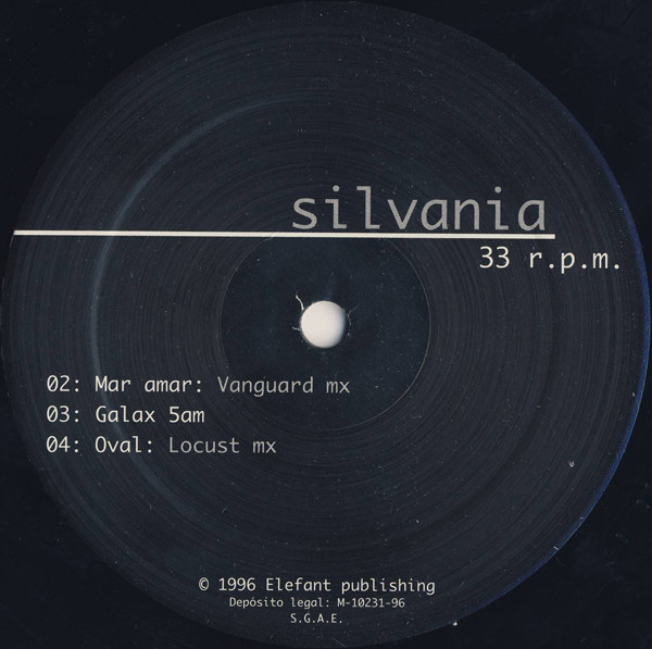 Silvania - Galax Trax | Stereophonic Elefant Dance Recordings (ED-003) - 3
