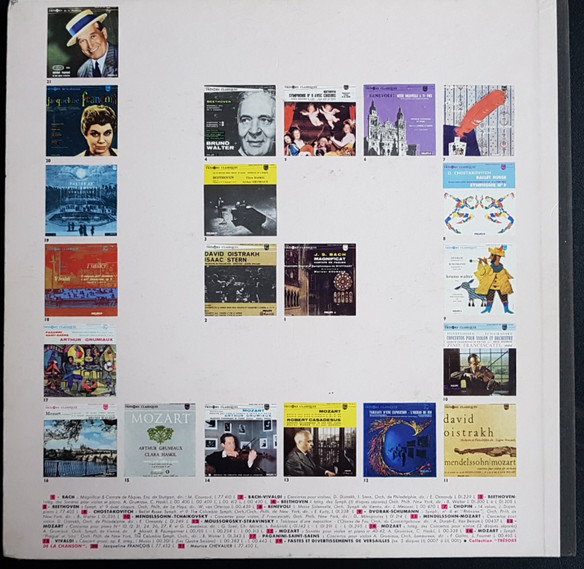 Wolfgang Amadeus Mozart - Clara Haskil , Wiener Symphoniker , Bernhard Paumgartner , Paul Sacher - Concertos Pour Piano Et Orchestre | Philips (L 00.315 L) - 3