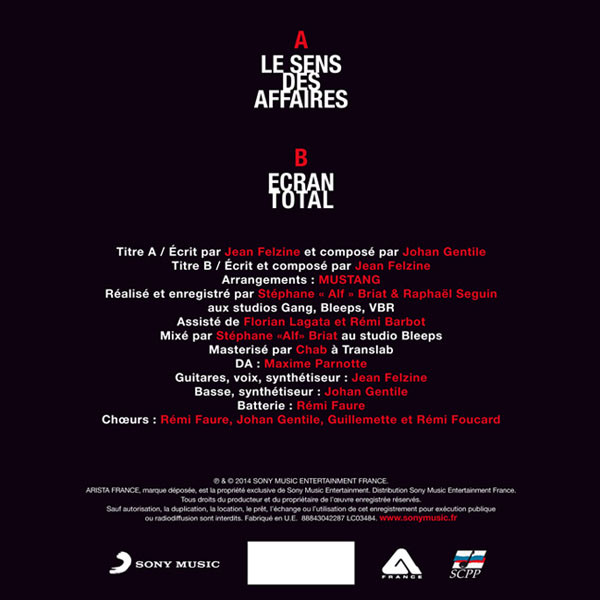 Mustang - Le Sens Des Affaires | Arista France (none)