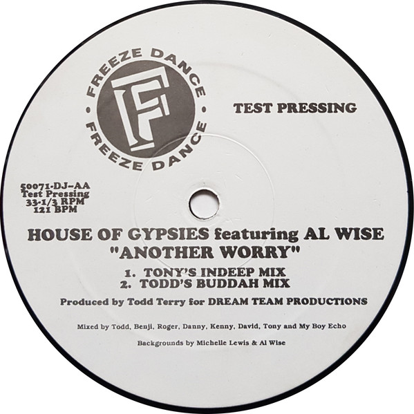 House Of Gypsies  &  Al Wise - Another Worry | Freeze Dance (50071-DJ) - 3