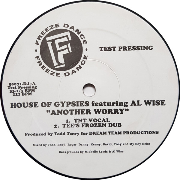 House Of Gypsies  &  Al Wise - Another Worry | Freeze Dance (50071-DJ) - 2