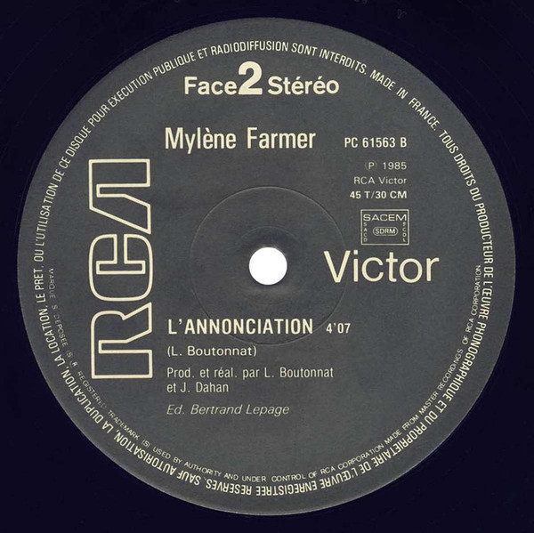 Mylène Farmer - On Est Tous Des Imbeciles | RCA Victor (PC 61563) - 4