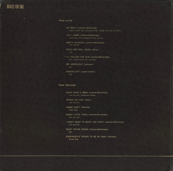 The Beatles - Beatles For Sale | Parlophone (3 C 062 04200) - 2 The Beatles - Beatles For Sale | Parlophone (3 C 062 04200) - 2
