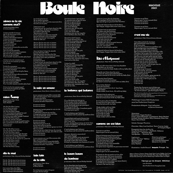 Boule Noire - Boule Noire | Magique (MAGIQUE 2001) - 2