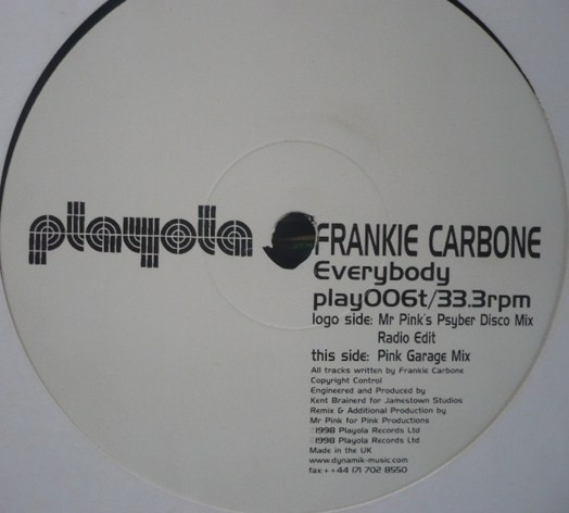 Frankie Carbone - Everybody | Playola (PLAY 006T)