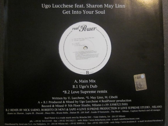 Ugo Lucchese - Get Into Your Soul | Real Power (POWER 003) - main Ugo Lucchese - Get Into Your Soul | Real Power (POWER 003) - main
