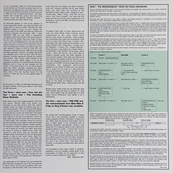Giles, Giles And Fripp - The Brondesbury Road Tapes (1968) | Tiger Bay (TB6263) - 3 Giles, Giles And Fripp - The Brondesbury Road Tapes (1968) | Tiger Bay (TB6263) - 3
