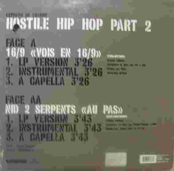 16/9 / Nid 2 Serpents - Vois En 16/9 / Au Pas | Delabel (7243 8 94888 6 9) - 2