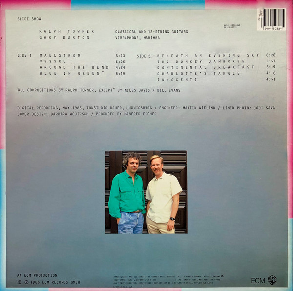 Ralph Towner , Gary Burton - Slide Show | ECM Records (1-25038) - 2