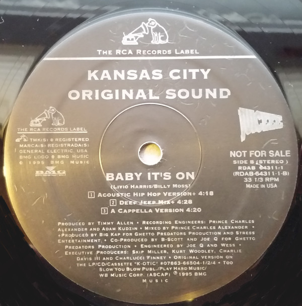 Kansas City Original Sound - Baby It's On | RCA (RDAB 64311-1)