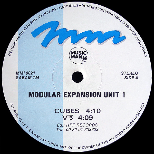 Modular Expansion - Unit 1 | Music Man Records (MMI 9021) - 3