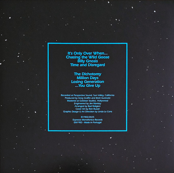 Bad Religion - Into The Unknown | Espresso Monofonico (EM-1983) - 2 Bad Religion - Into The Unknown | Espresso Monofonico (EM-1983) - 2