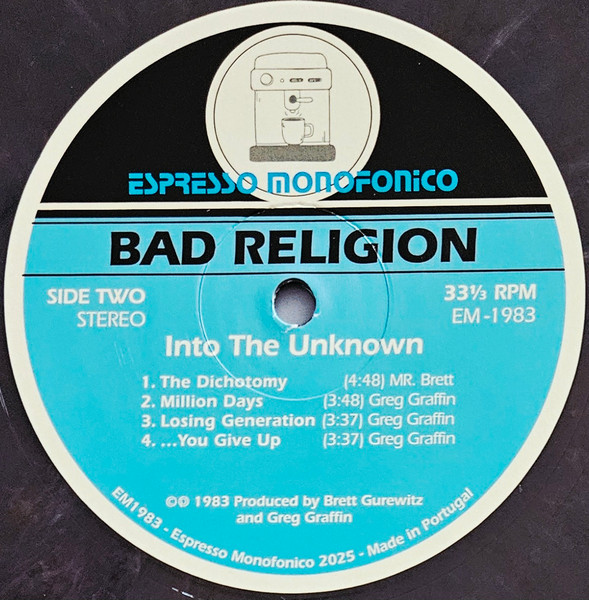 Bad Religion - Into The Unknown | Espresso Monofonico (EM-1983) - 4 Bad Religion - Into The Unknown | Espresso Monofonico (EM-1983) - 4
