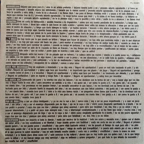 Rosendo - Loco Por Incordiar | RCA (PL- 35491) - 4