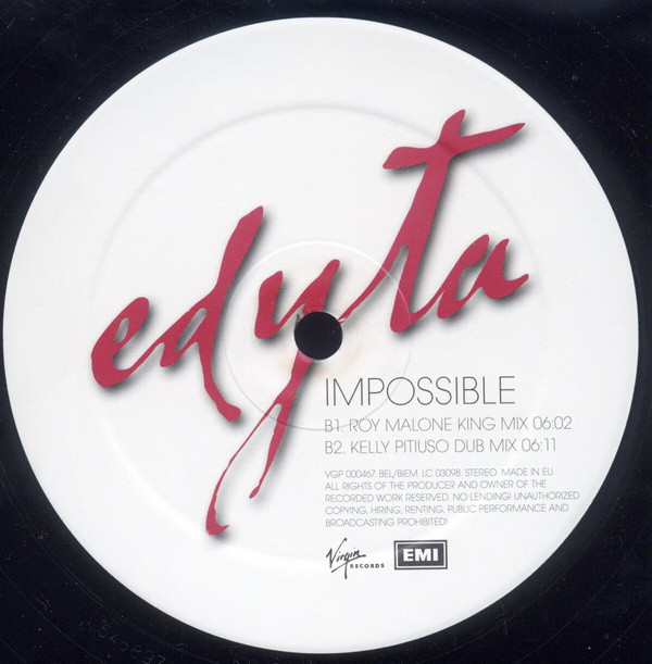 Edyta - Impossible | Virgin (VGP 000467)