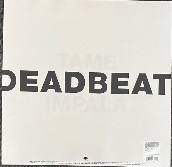 Tame Impala - Deadbeat | Columbia (19802956001) - 2