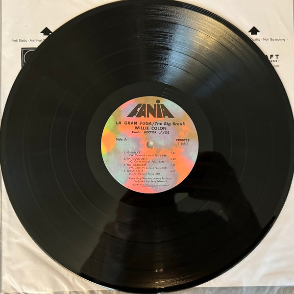 Willie Colón - Wanted By FBI / The Big Break - La Gran Fuga | Fania Records (CR00728) - 2