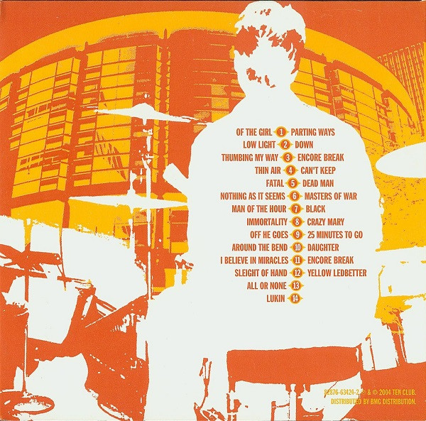 Pearl Jam - Oct. 22, 2003 - Benaroya Hall | Ten Club (82876-63424-2) - 3