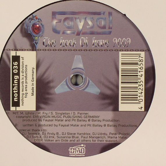 Faysal Matar - The Look Of Love 2002 | Nothing Records (nothing 036) - 2