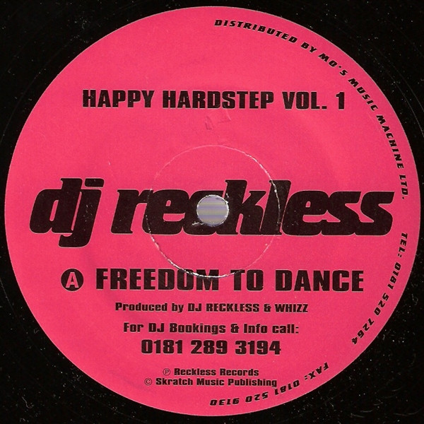 DJ Reckless - Happy Hardstep Vol. 1 | Reckless Records (DJR 1)