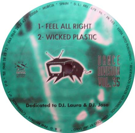 Televission - Dance Division Vol. 35 | Pink Records (PK-103) - 2