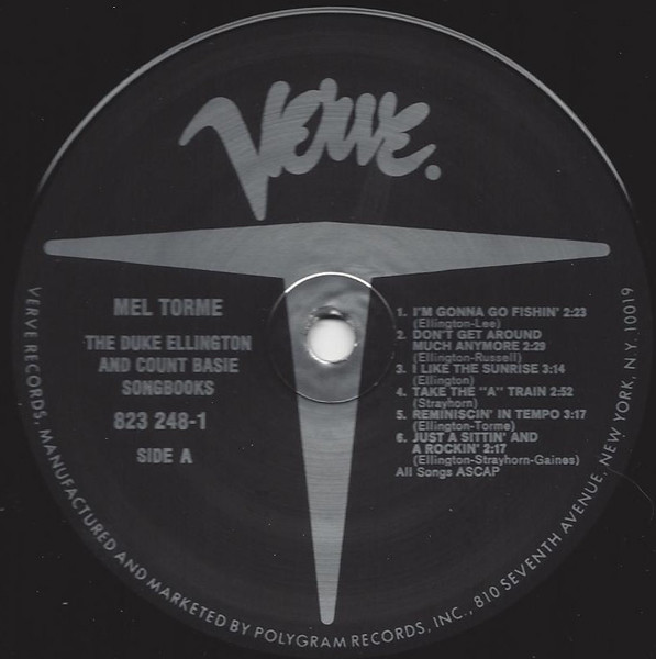 Mel Torme - The Duke Ellington & Count Basie Songbooks | Verve Records (823 248-1) - 3 Mel Torme - The Duke Ellington & Count Basie Songbooks | Verve Records (823 248-1) - 3