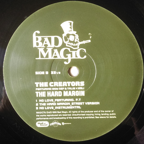 The Creators Featuring Mos Def & Talib Kweli - The Hard Margin | Bad Magic (MAGICT6) - 4
